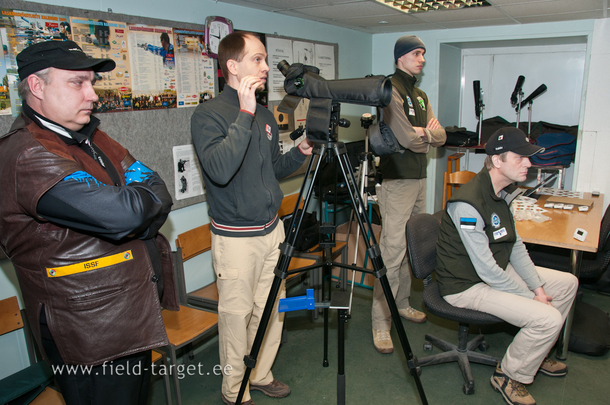 People behind the shooters